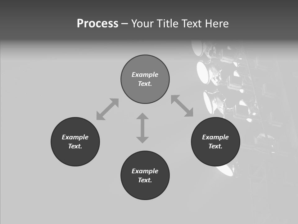 Lamp Event Background PowerPoint Template