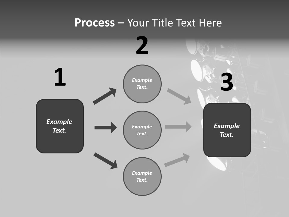Lamp Event Background PowerPoint Template