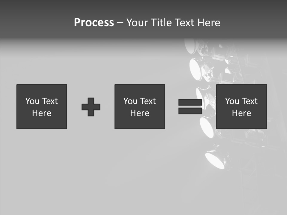 Lamp Event Background PowerPoint Template
