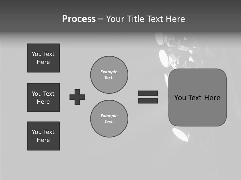 Lamp Event Background PowerPoint Template