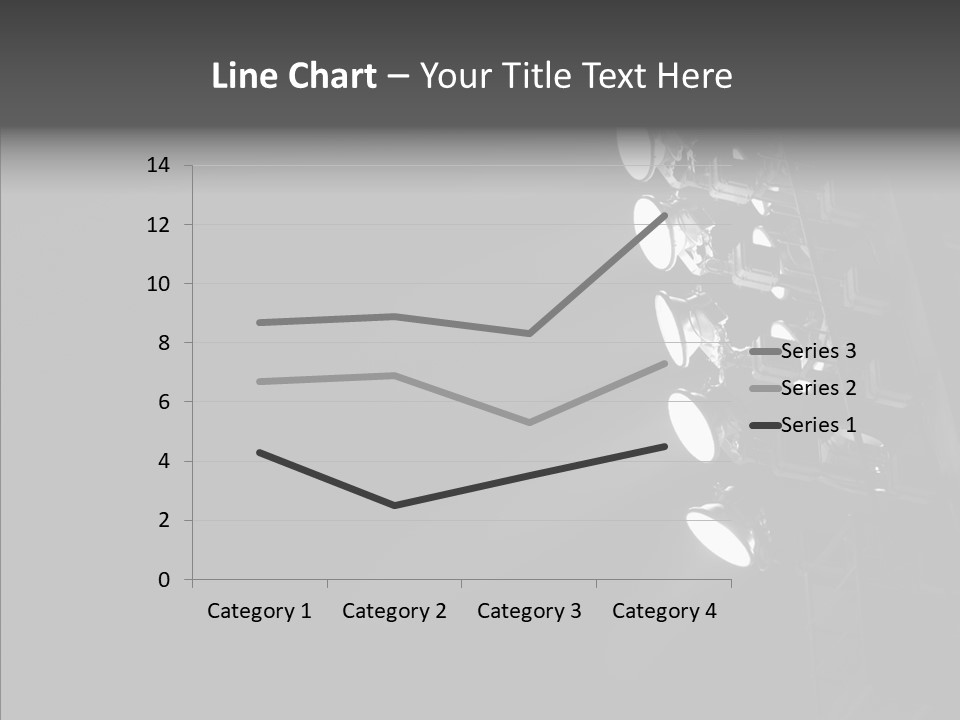 Lamp Event Background PowerPoint Template