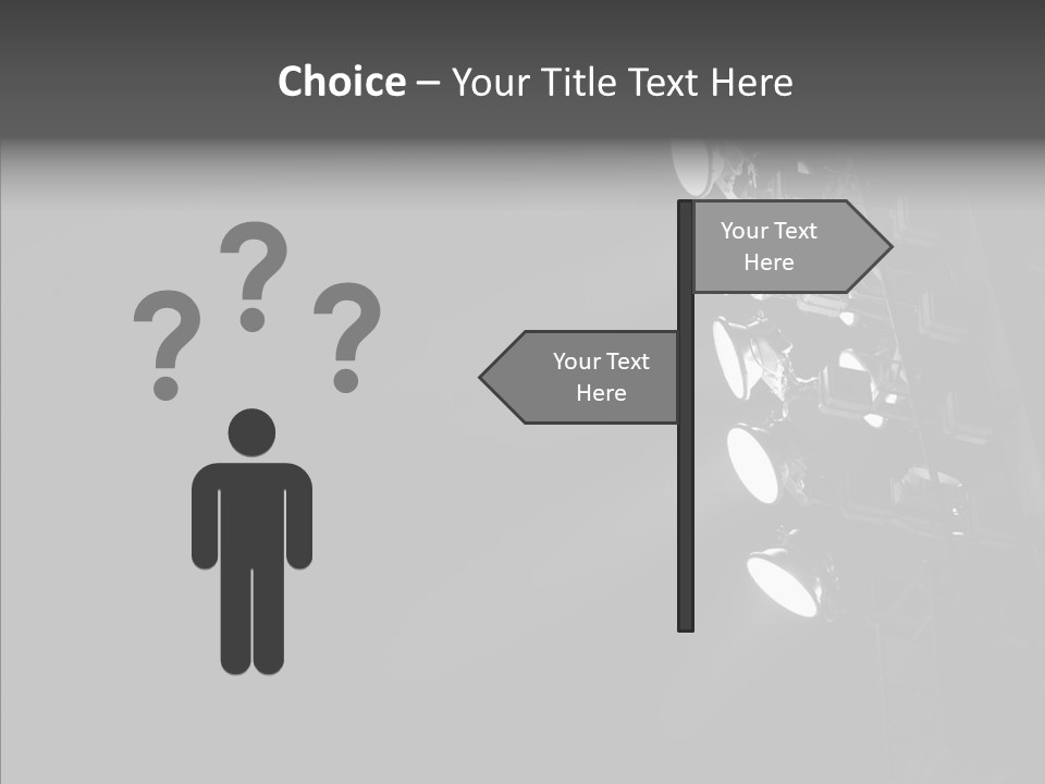 Lamp Event Background PowerPoint Template