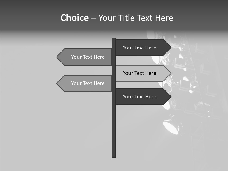 Lamp Event Background PowerPoint Template