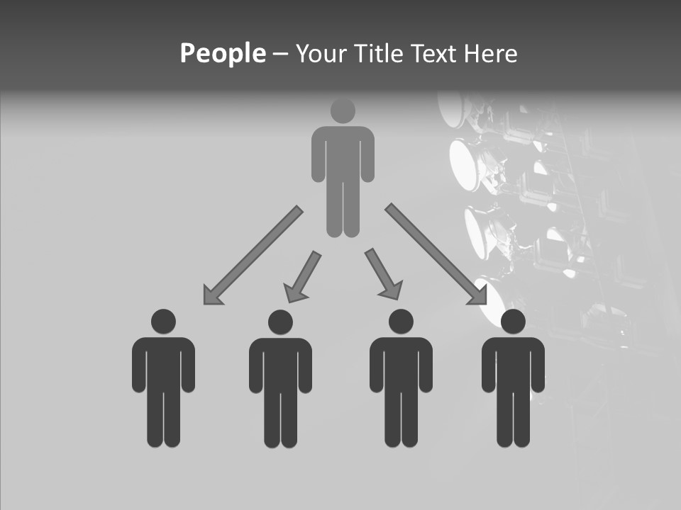 Lamp Event Background PowerPoint Template