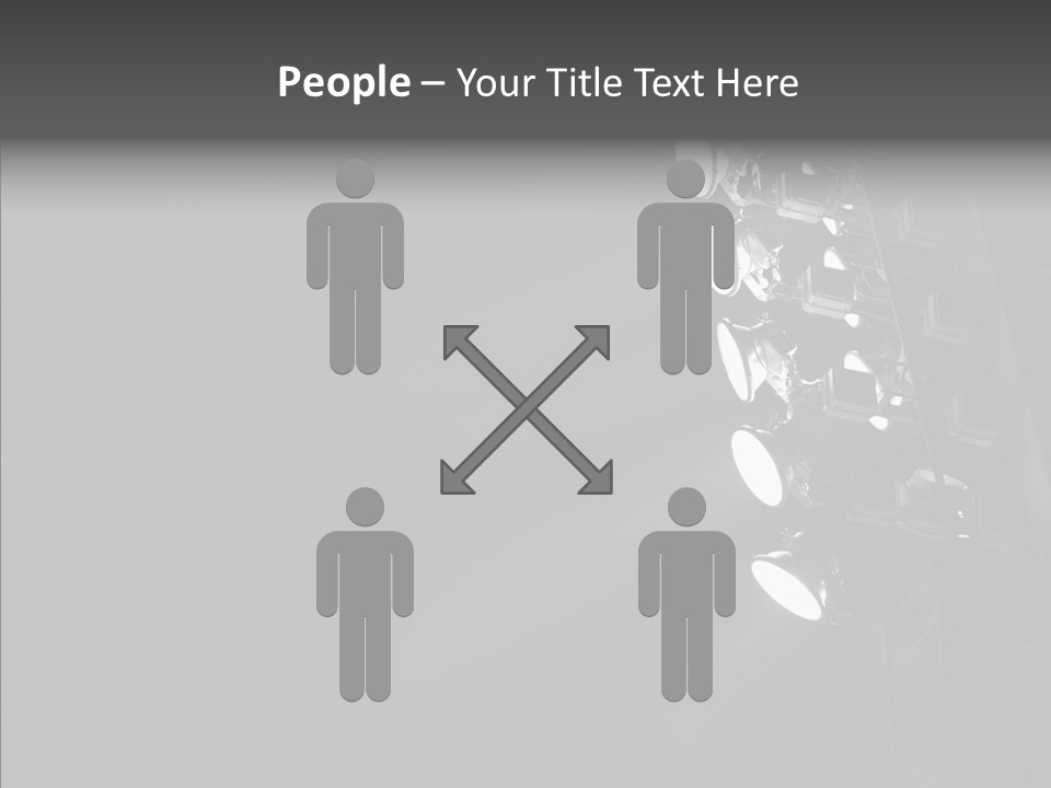 Lamp Event Background PowerPoint Template