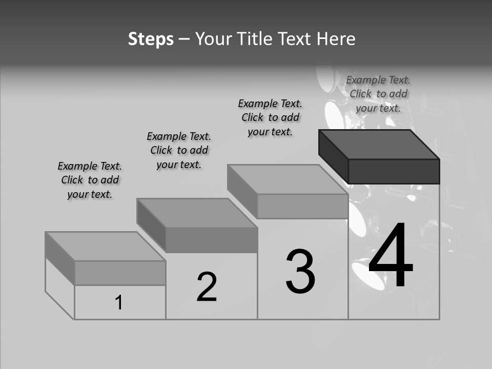 Lamp Event Background PowerPoint Template