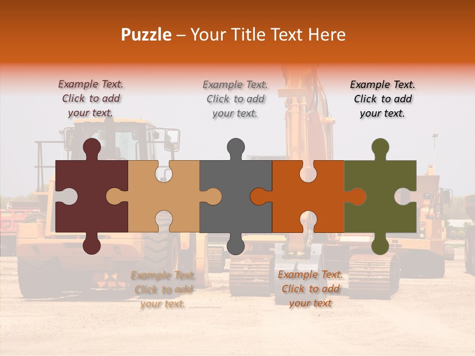 Manufacture Dirt Shovel PowerPoint Template