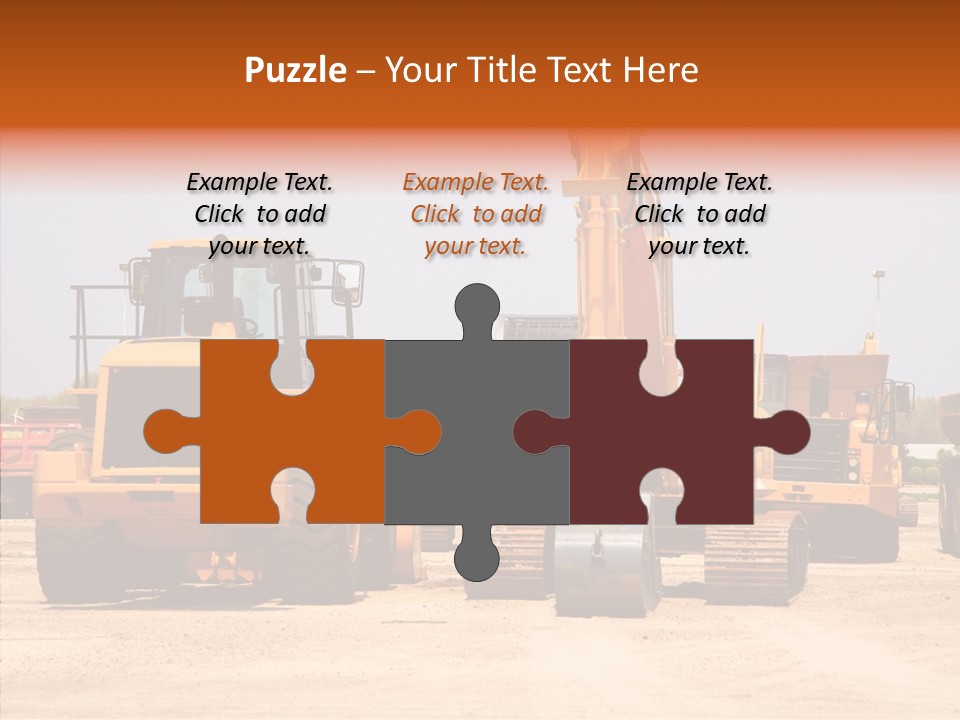 Manufacture Dirt Shovel PowerPoint Template