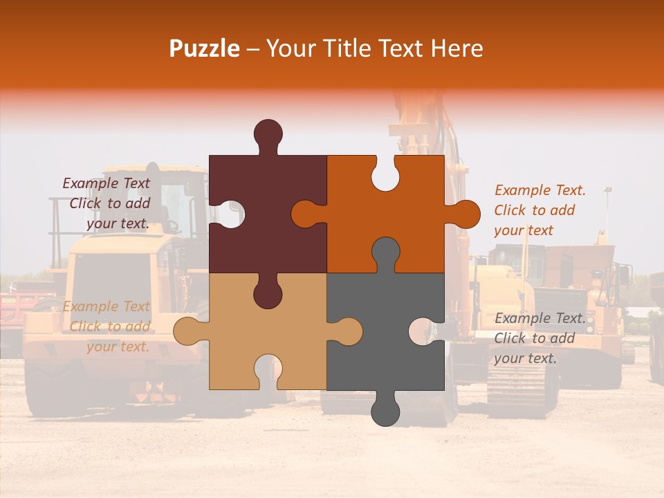 Manufacture Dirt Shovel PowerPoint Template