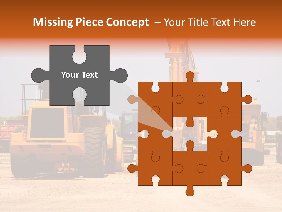 Manufacture Dirt Shovel PowerPoint Template