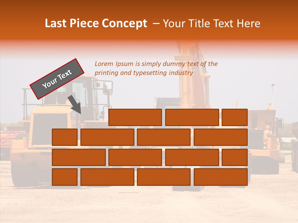 Manufacture Dirt Shovel PowerPoint Template
