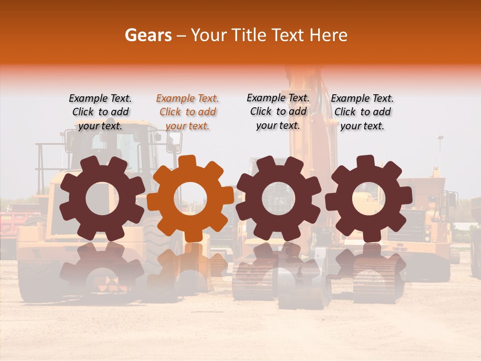 Manufacture Dirt Shovel PowerPoint Template