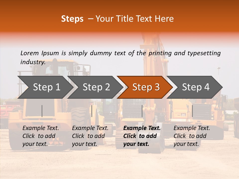 Manufacture Dirt Shovel PowerPoint Template