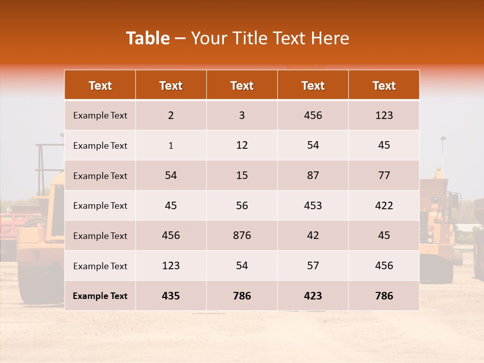 Manufacture Dirt Shovel PowerPoint Template