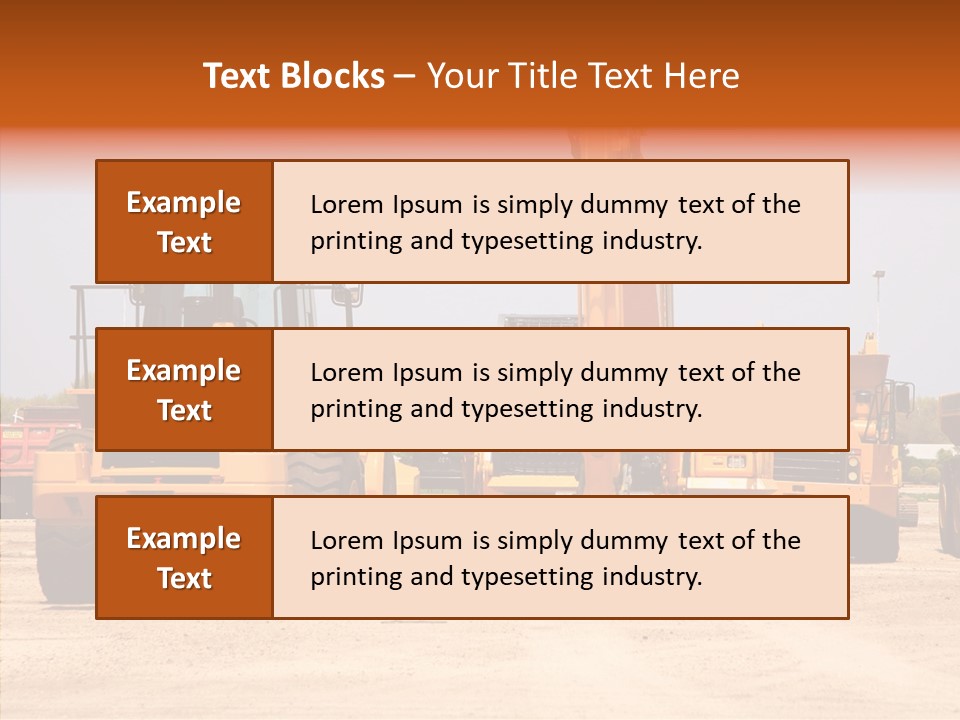 Manufacture Dirt Shovel PowerPoint Template