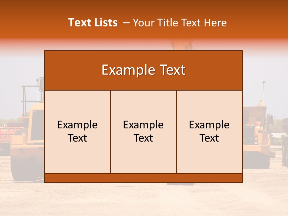 Manufacture Dirt Shovel PowerPoint Template