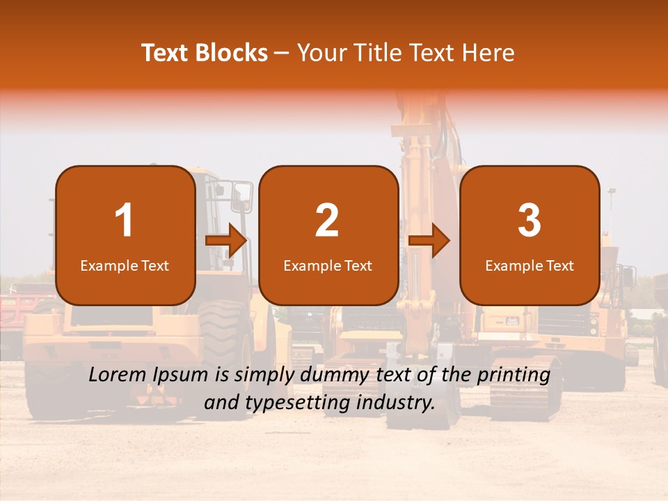 Manufacture Dirt Shovel PowerPoint Template