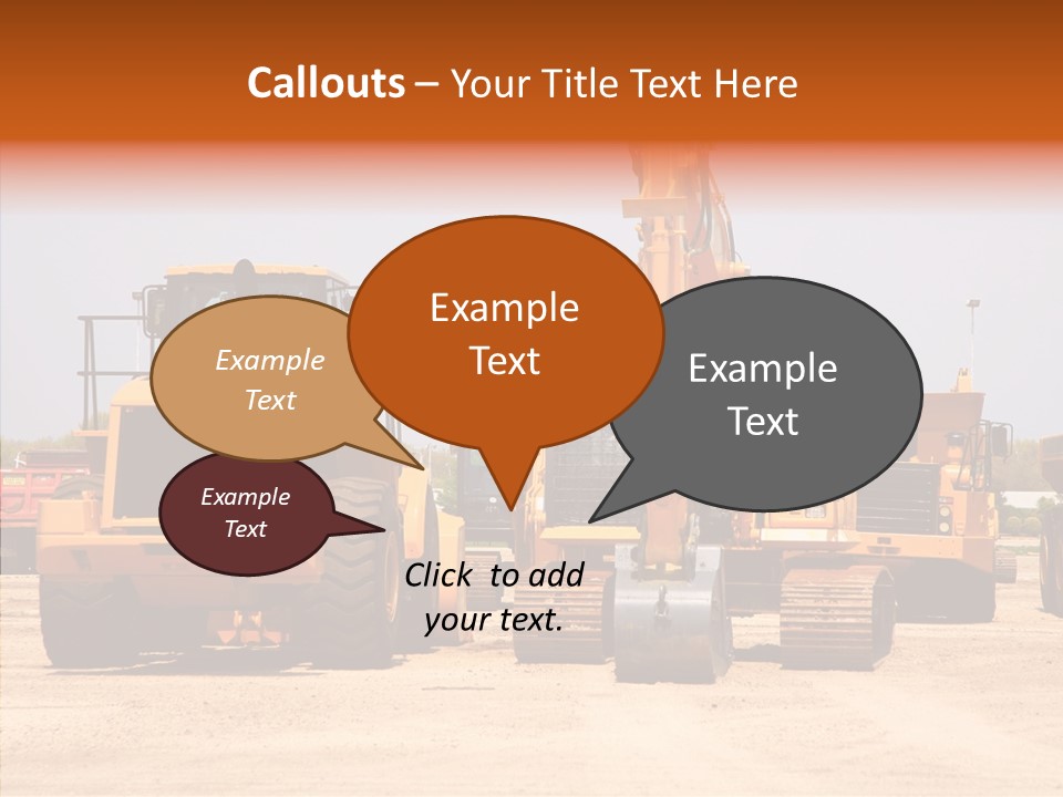 Manufacture Dirt Shovel PowerPoint Template