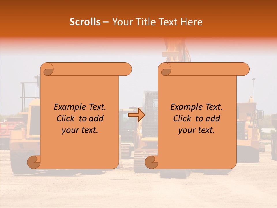 Manufacture Dirt Shovel PowerPoint Template