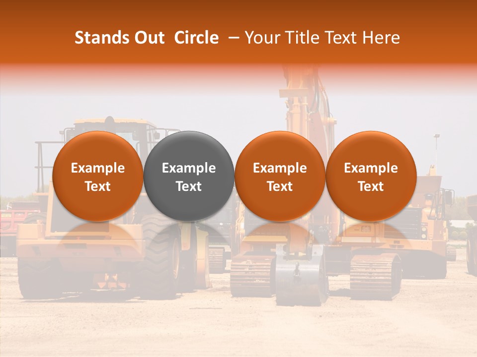 Manufacture Dirt Shovel PowerPoint Template