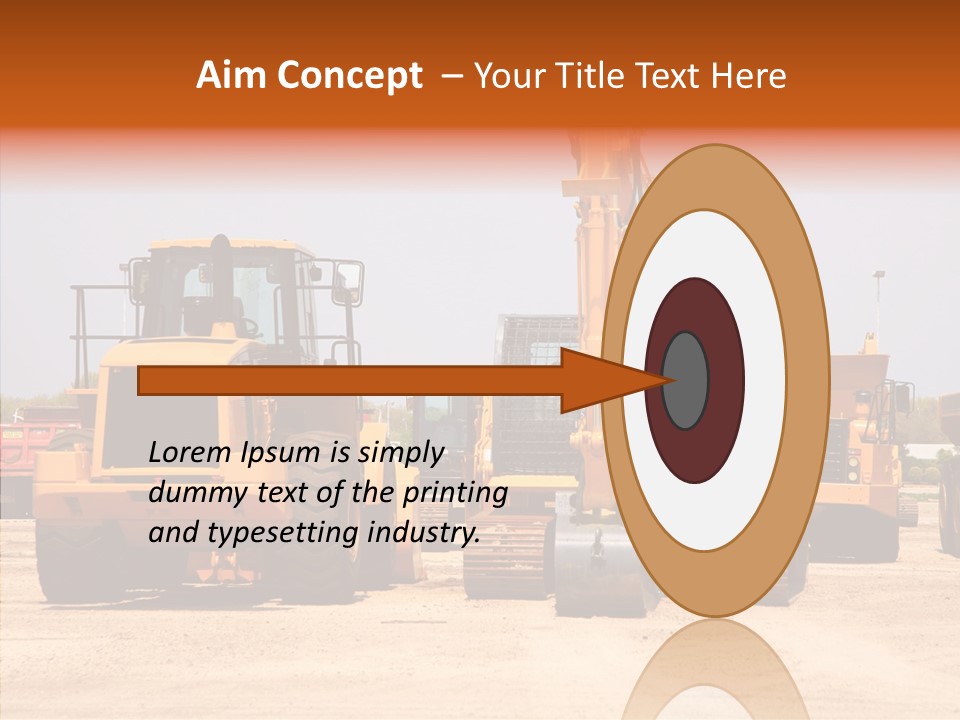 Manufacture Dirt Shovel PowerPoint Template