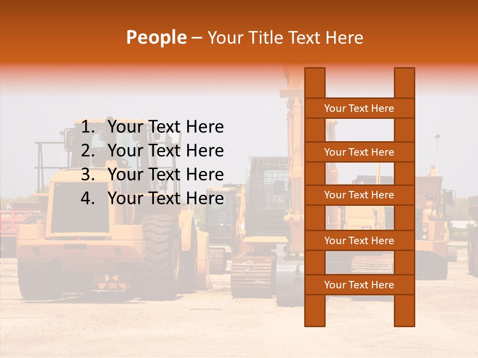 Manufacture Dirt Shovel PowerPoint Template