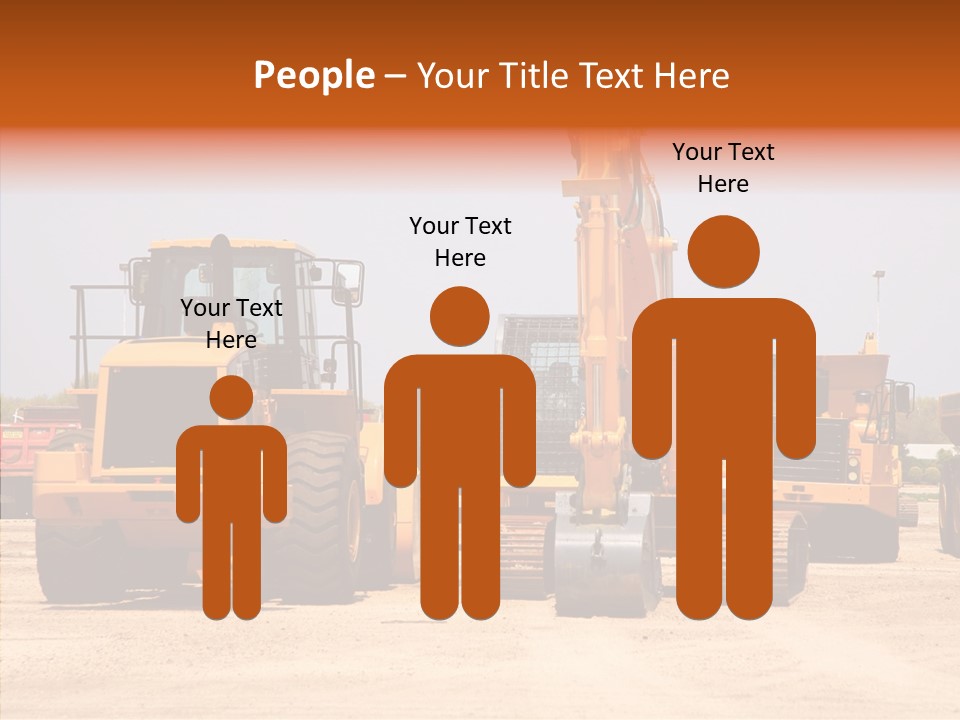 Manufacture Dirt Shovel PowerPoint Template