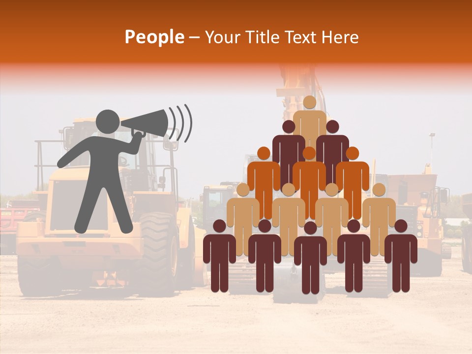 Manufacture Dirt Shovel PowerPoint Template