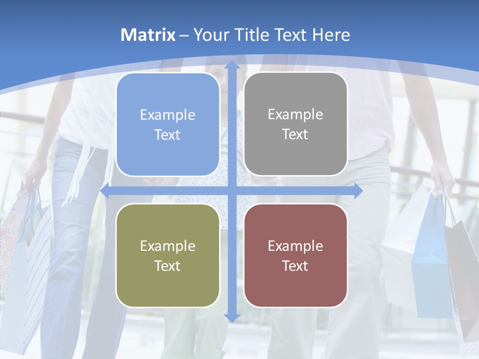 Lifestyle Bags Wealthy PowerPoint Template