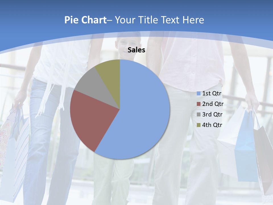 Lifestyle Bags Wealthy PowerPoint Template