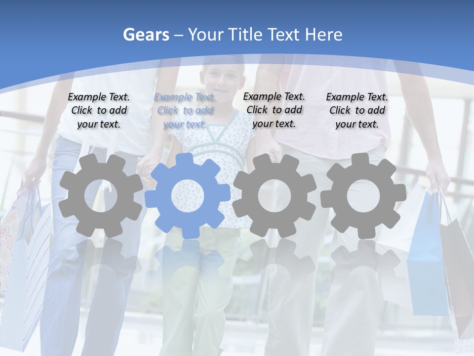 Lifestyle Bags Wealthy PowerPoint Template