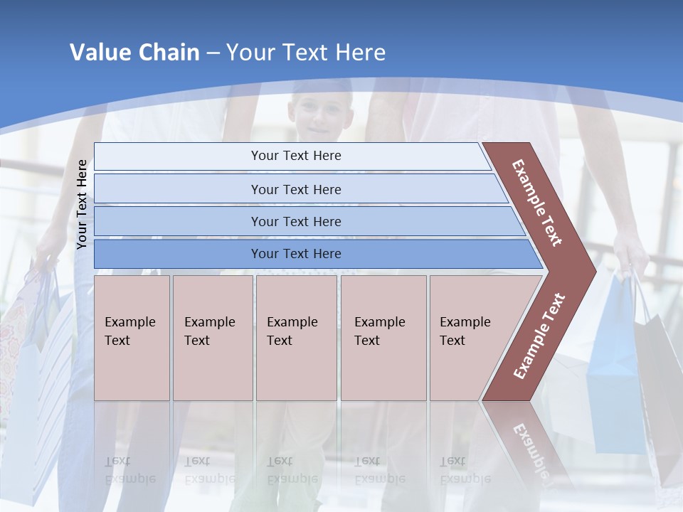 Lifestyle Bags Wealthy PowerPoint Template