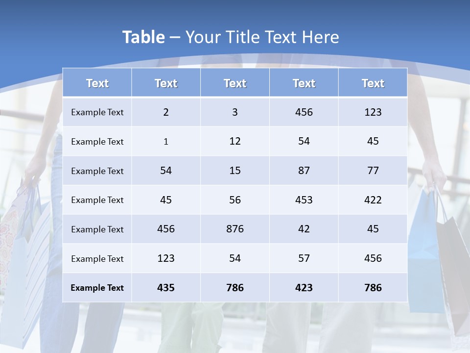 Lifestyle Bags Wealthy PowerPoint Template