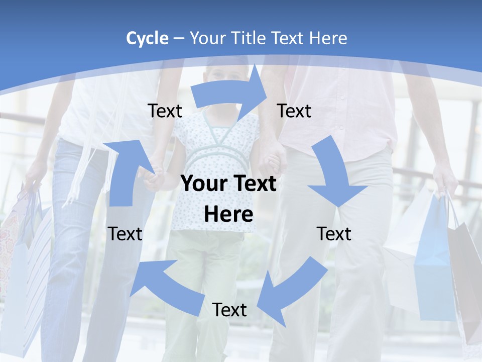 Lifestyle Bags Wealthy PowerPoint Template