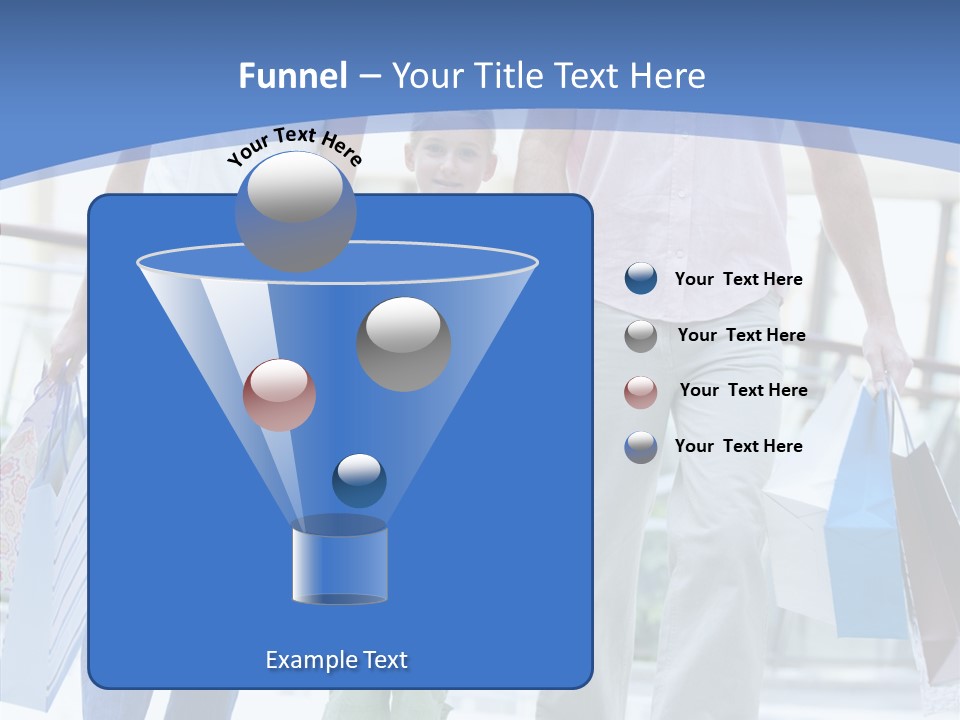 Lifestyle Bags Wealthy PowerPoint Template