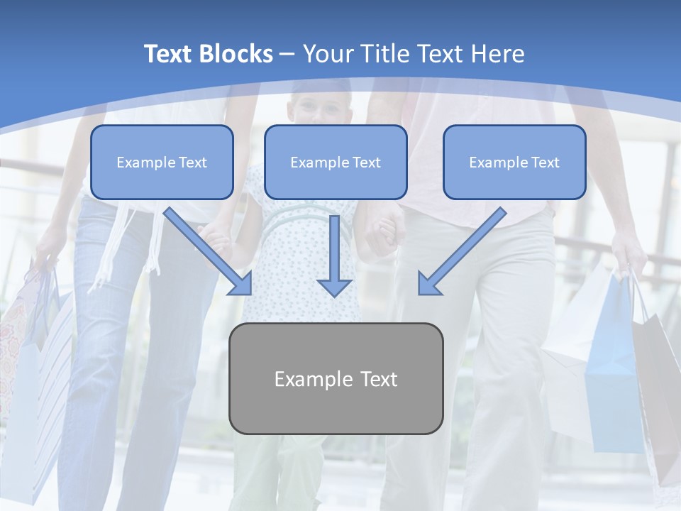 Lifestyle Bags Wealthy PowerPoint Template