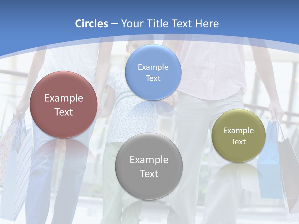 Lifestyle Bags Wealthy PowerPoint Template