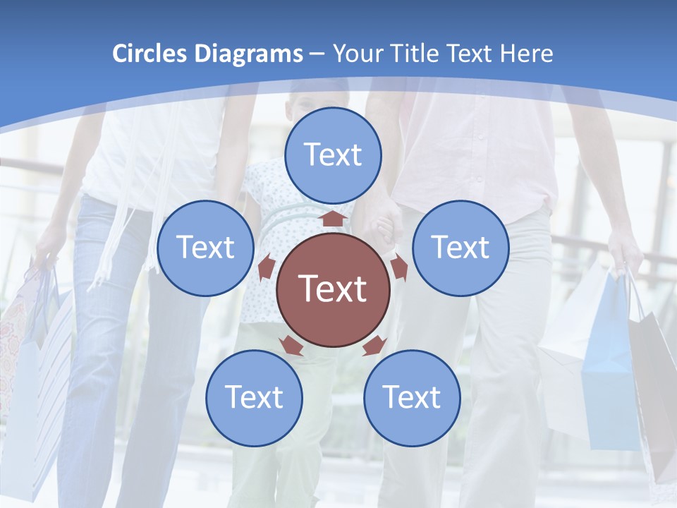 Lifestyle Bags Wealthy PowerPoint Template