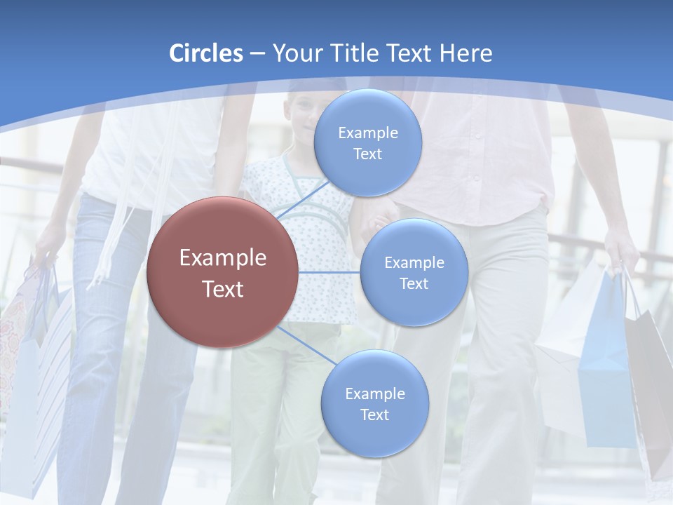 Lifestyle Bags Wealthy PowerPoint Template