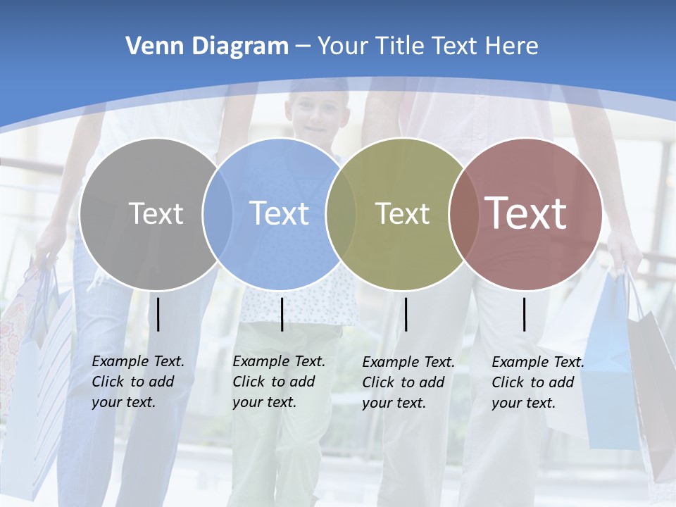 Lifestyle Bags Wealthy PowerPoint Template