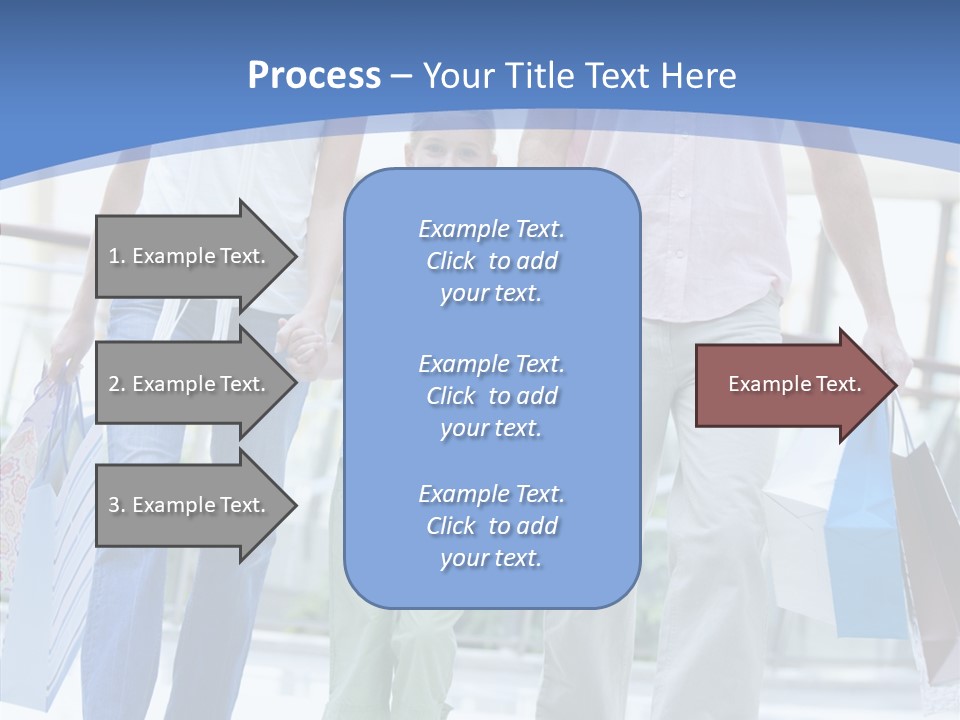 Lifestyle Bags Wealthy PowerPoint Template