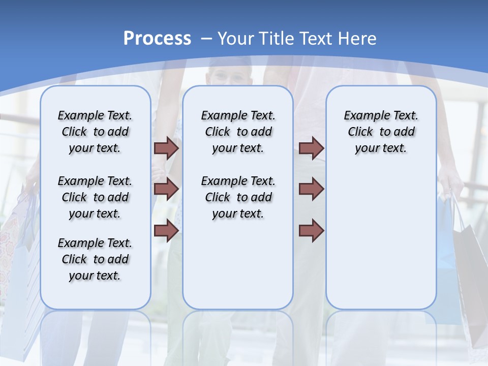 Lifestyle Bags Wealthy PowerPoint Template
