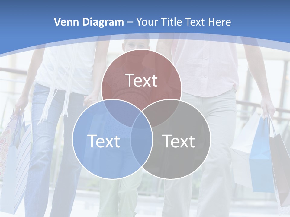 Lifestyle Bags Wealthy PowerPoint Template