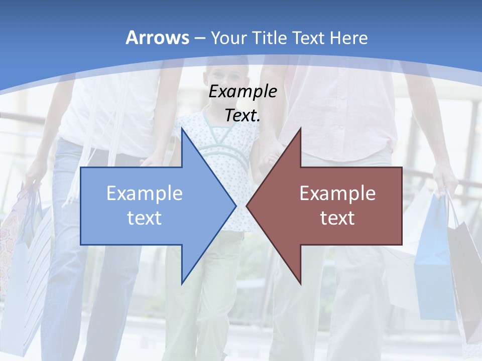 Lifestyle Bags Wealthy PowerPoint Template