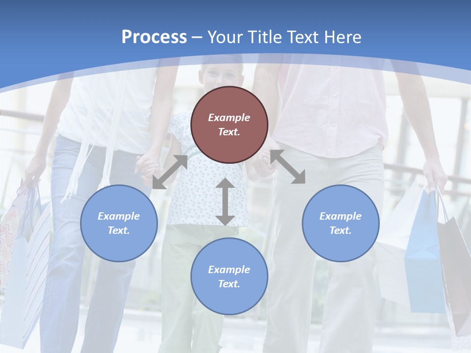 Lifestyle Bags Wealthy PowerPoint Template