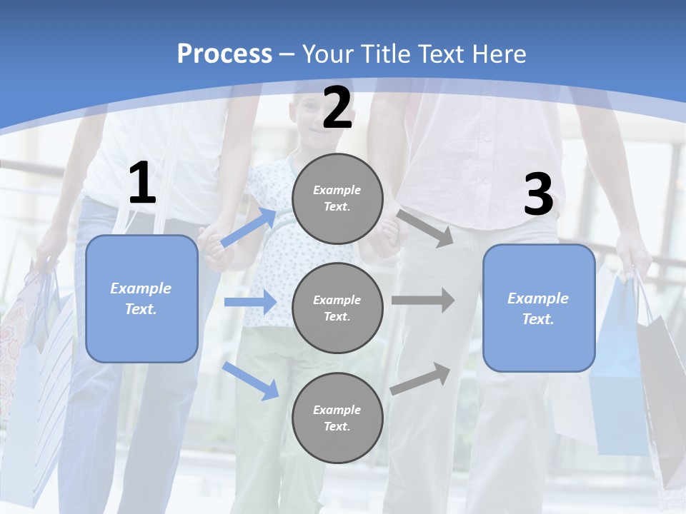 Lifestyle Bags Wealthy PowerPoint Template