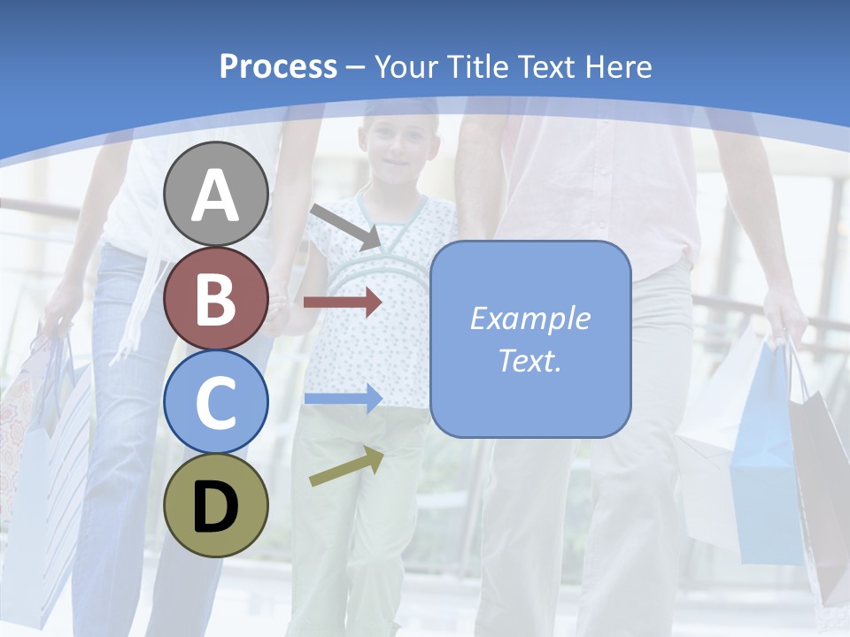 Lifestyle Bags Wealthy PowerPoint Template