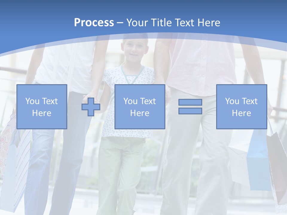 Lifestyle Bags Wealthy PowerPoint Template