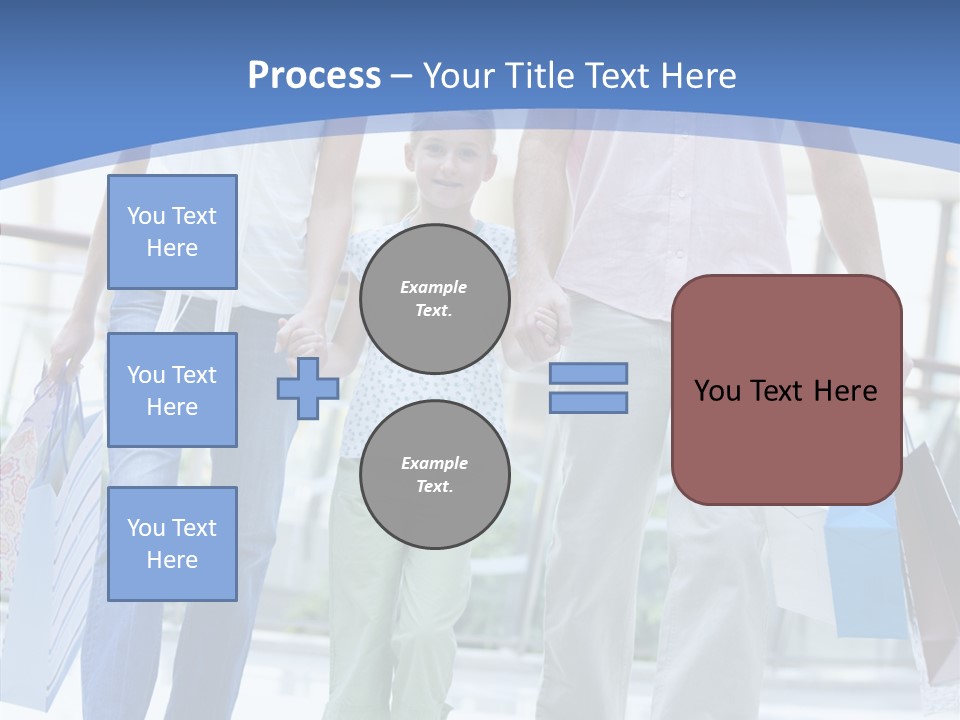 Lifestyle Bags Wealthy PowerPoint Template