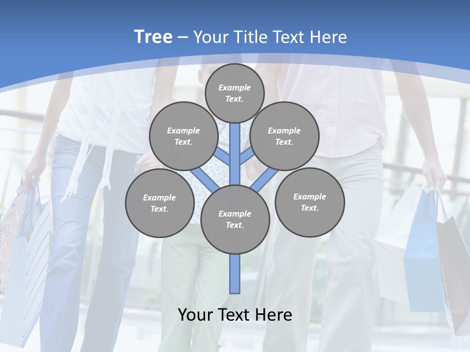 Lifestyle Bags Wealthy PowerPoint Template